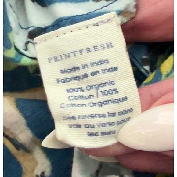 Printfresh Lightweight Flannel Long PJ Set in Must Love Dogs Color Indigo 2X - Picture 11 of 15